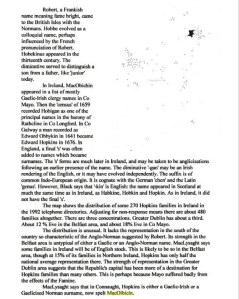 More History of the MacOibicin Name