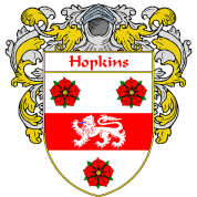 NORMAN hopkins-coat-of-arms-mantled