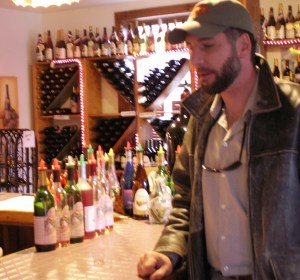 Blinded by the wine...